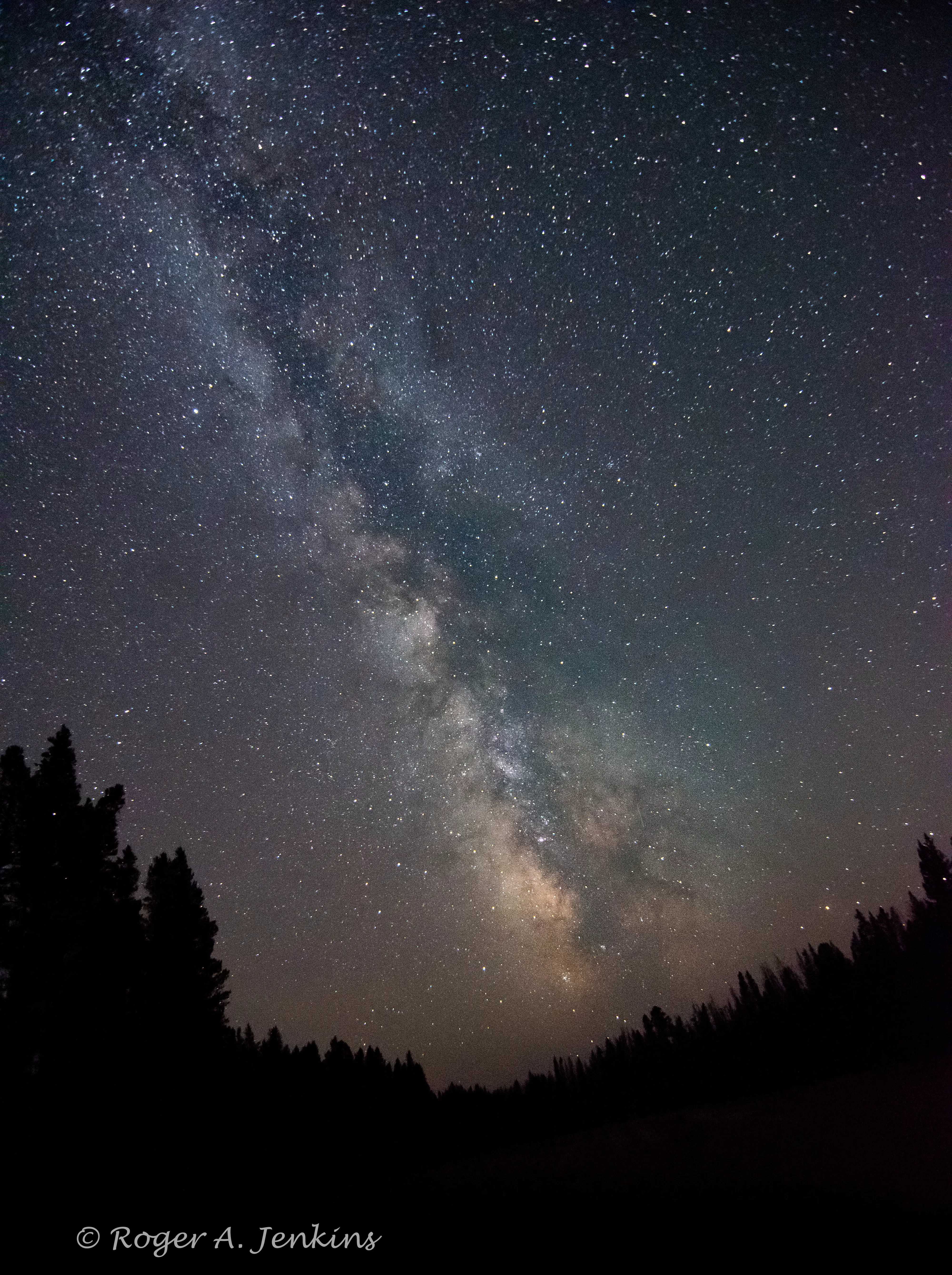 Highly Visible Milky Way at Big Sandy Lodge